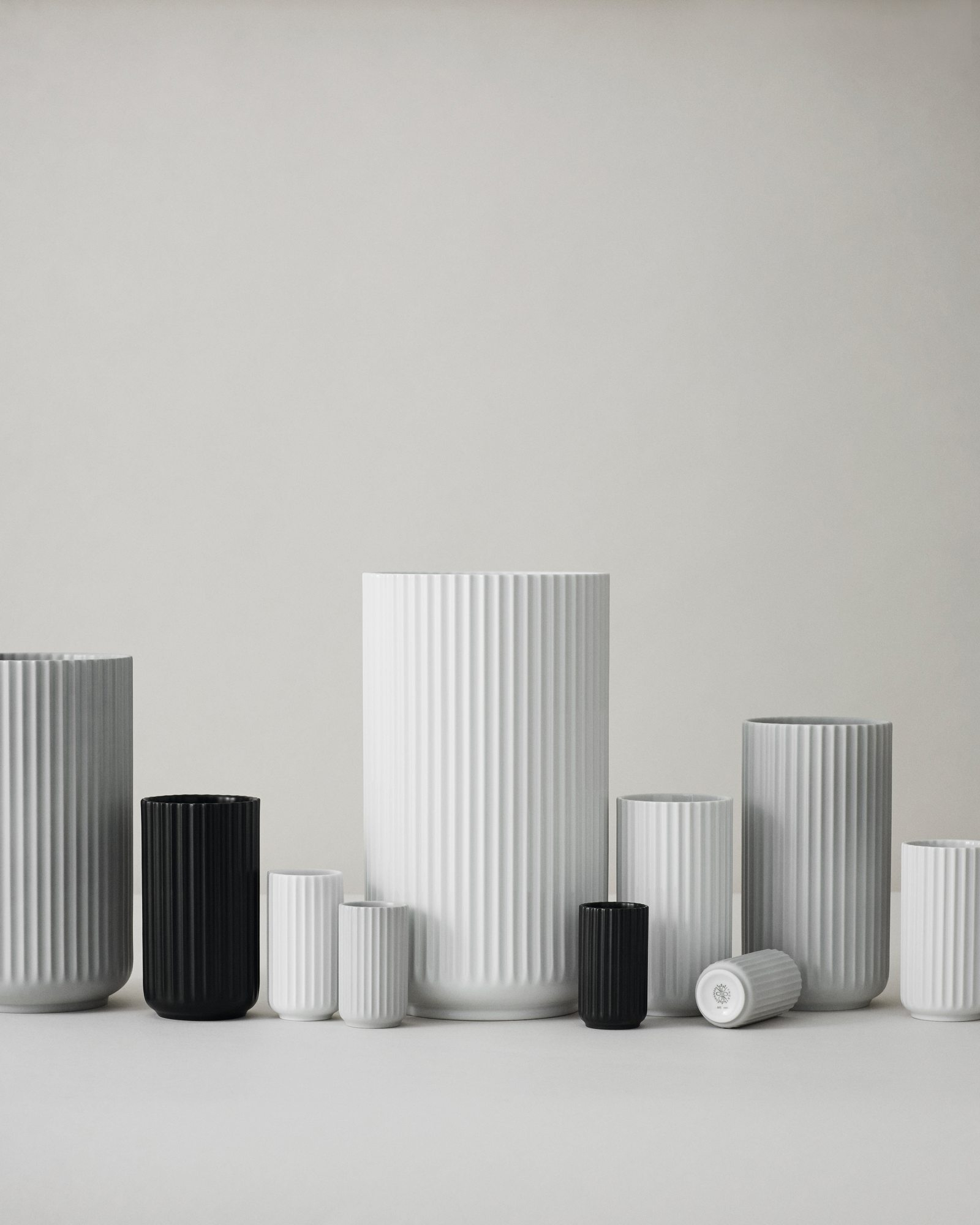 Lyngby Vase Lyngby Porcelain H 25 cm EINZELSTÜCK