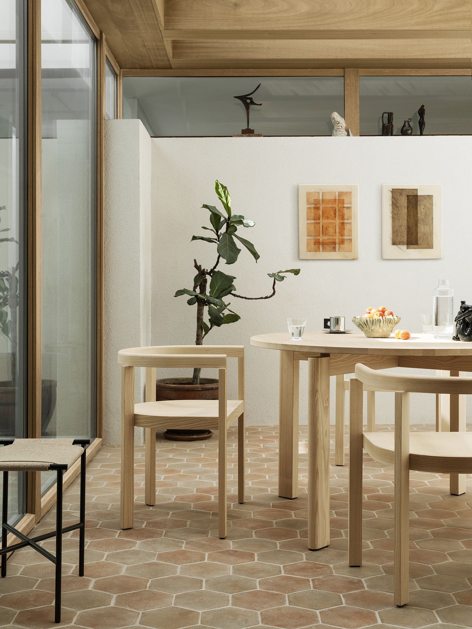 After Dining chair Stuhl Fritz Hansen