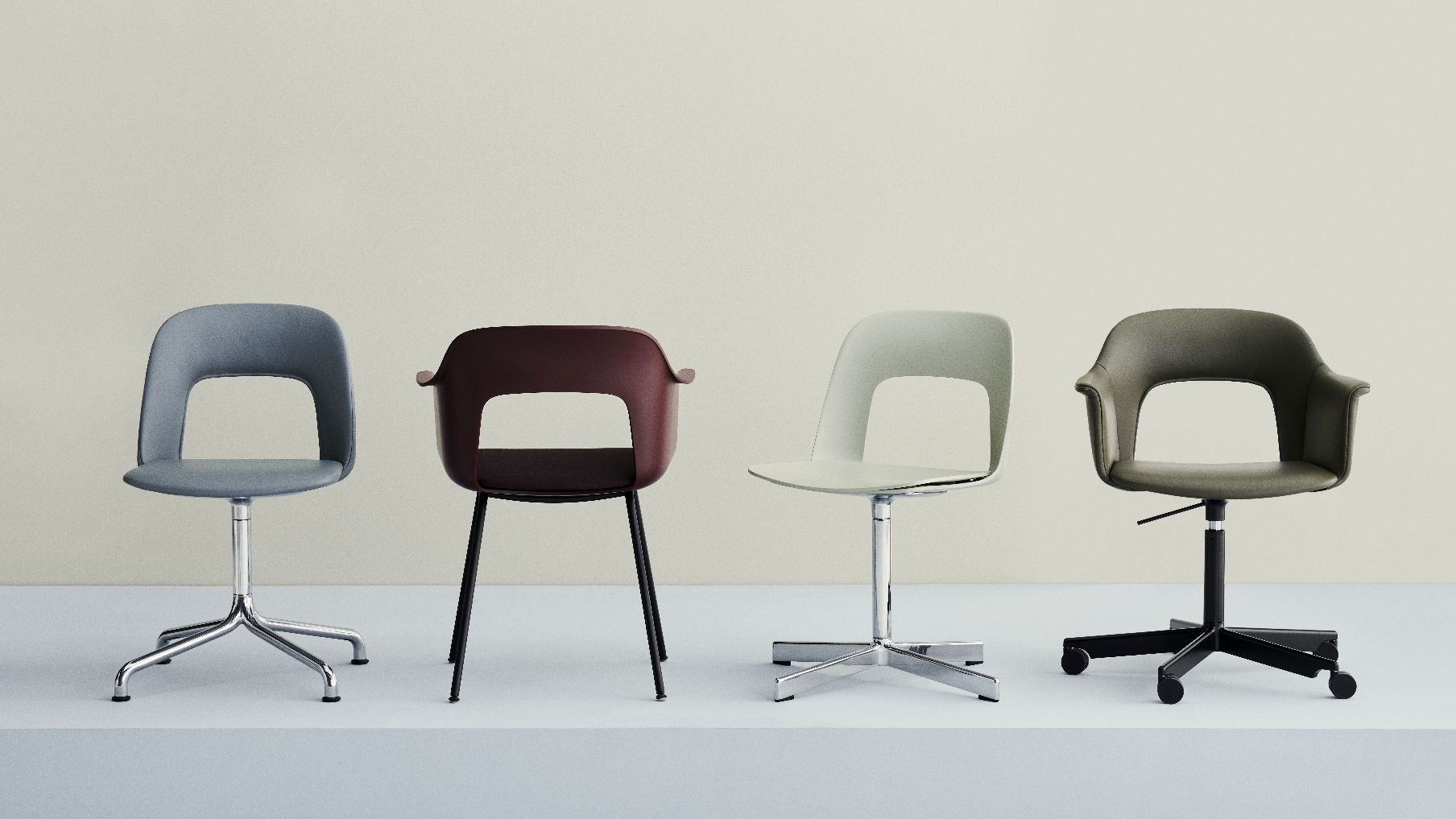 Layout Armchair 254 Armlehnstuhl 4-Sternfuß Hay