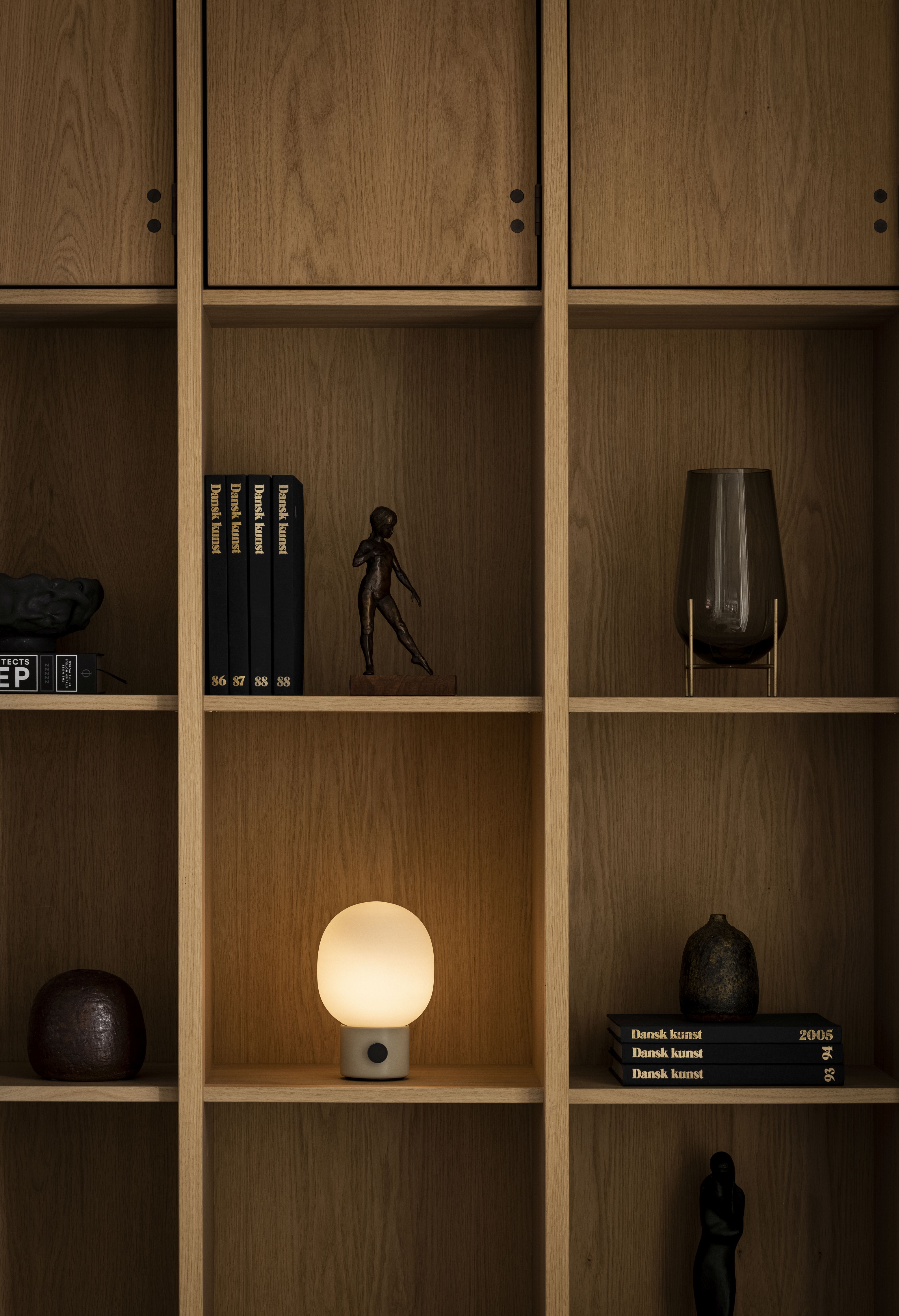 JWDA Tischleuchte Akkuleuchte SCHWARZ Audo EINZELSTÜCK