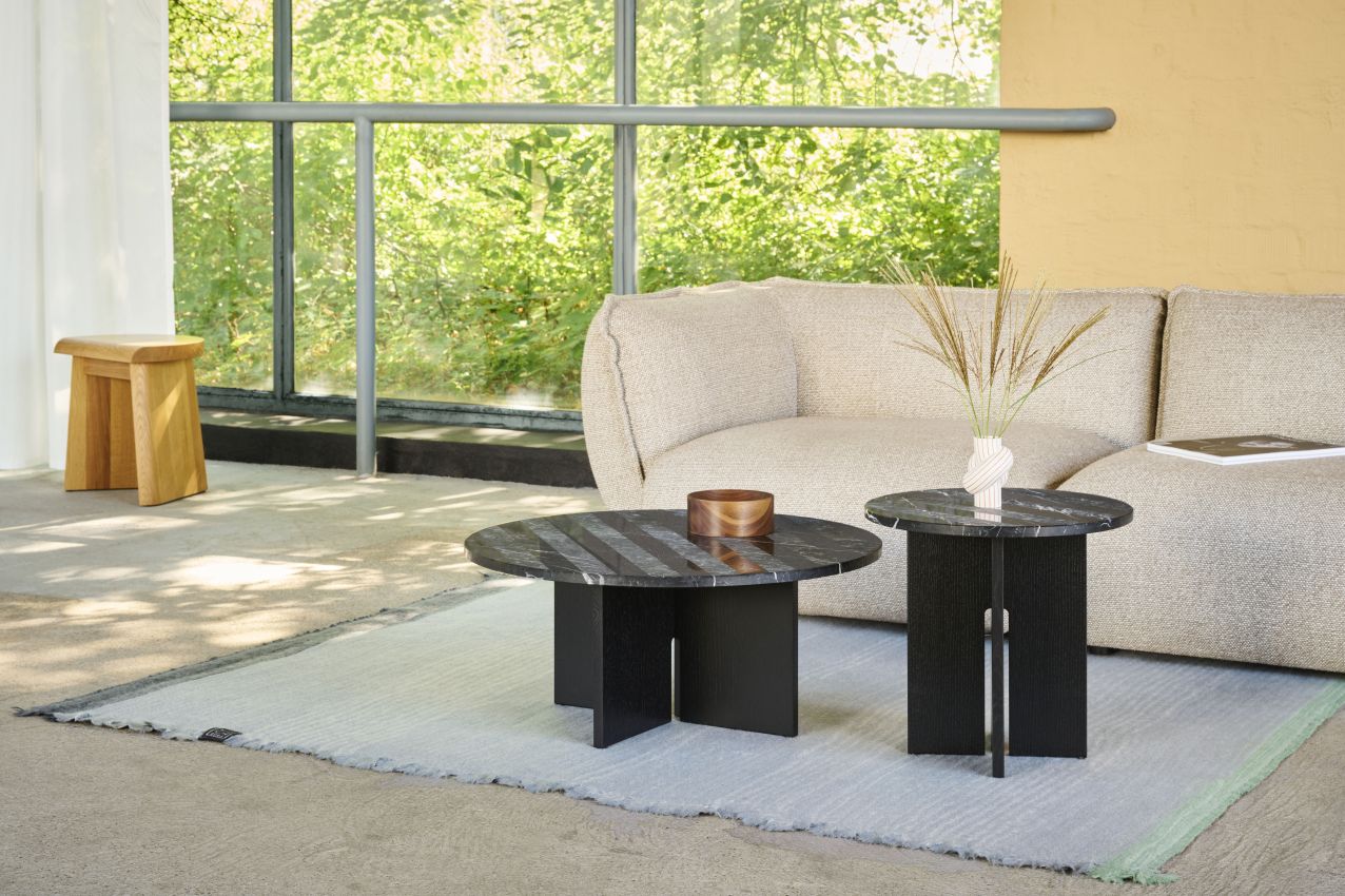 Sediment Coffee Table Couchtisch Nero Marquina Favius