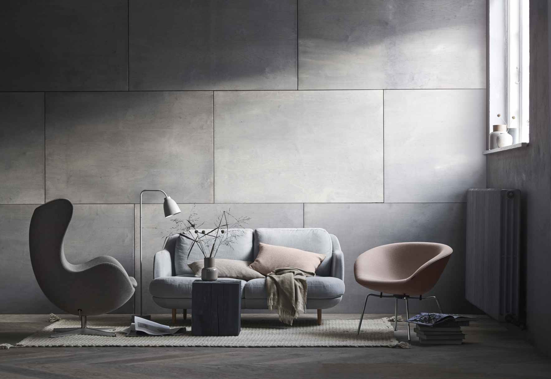 Lune 2-Sitzer Sofa Fritz Hansen