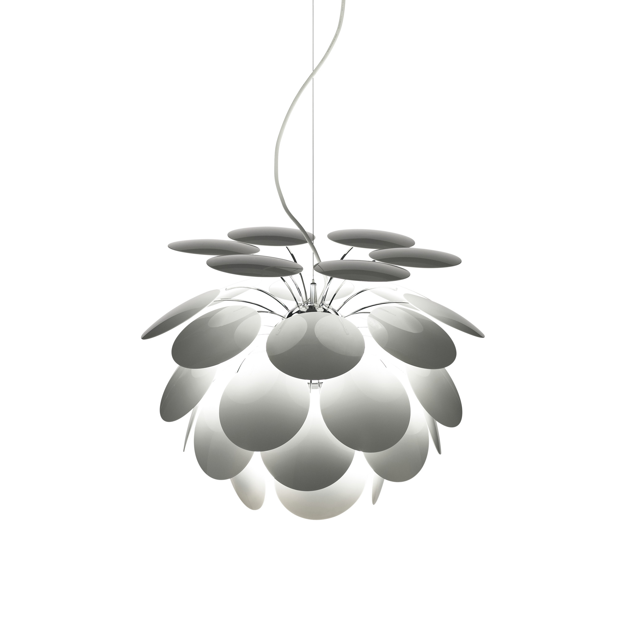 Discocó 68 / Discoco 68 LED Pendelleuchte marset Weiß