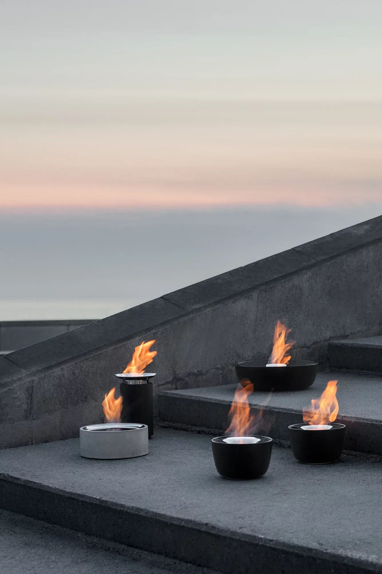 Fuoco Gelfeuerstelle Edelstahl Blomus EINZELSTÜCK