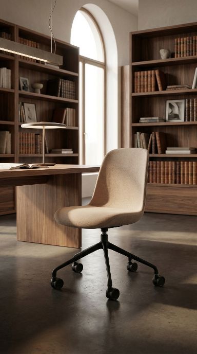 Elephantino Stuhl mit Rollen Kristalia