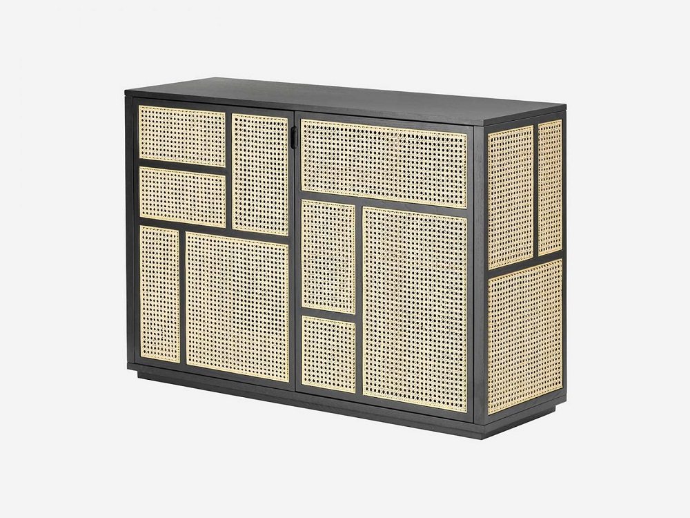 Air Sideboard Design House Stockholm Eiche schwarz