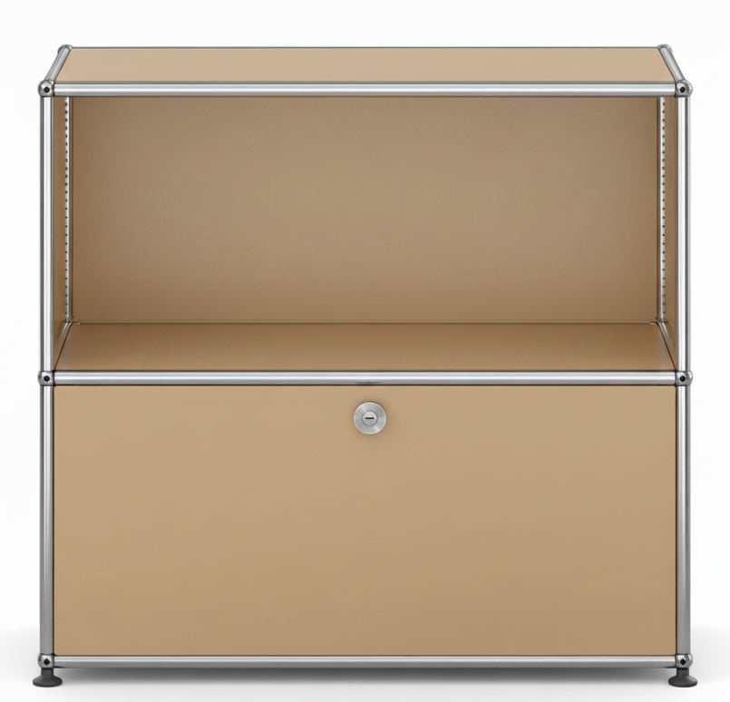 USM Haller Sideboard 1 Offen / 1 Schublade Beige