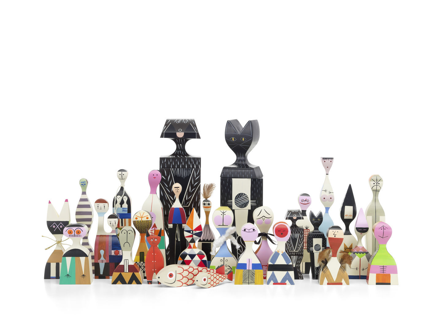 Wooden Dolls Holzfigur Vitra