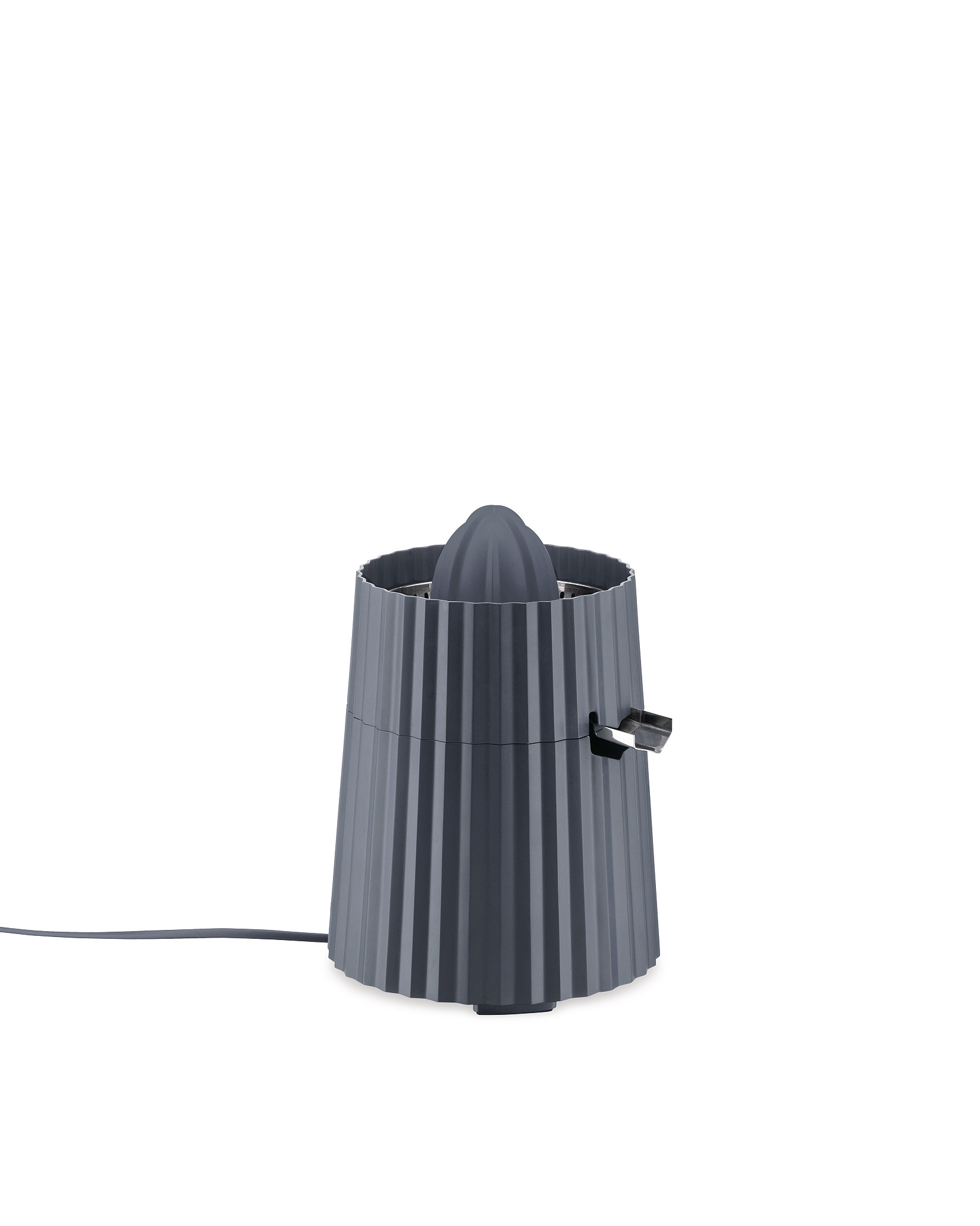 MDL07 G Plissé Elektrische Zitronenpresse grau Alessi MDL07 G Plissé Elektrische Zitronenpresse grau Alessi