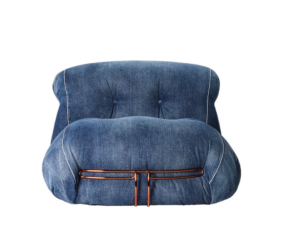 Soriana Denim-Sessel Cassina