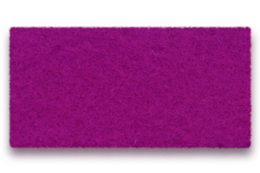 Nahaufnahme des violetten Hey Sign Welle Paravent Erweiterungselements aus Filz, zur flexiblen Raumgestaltung und als Sichtschutz.