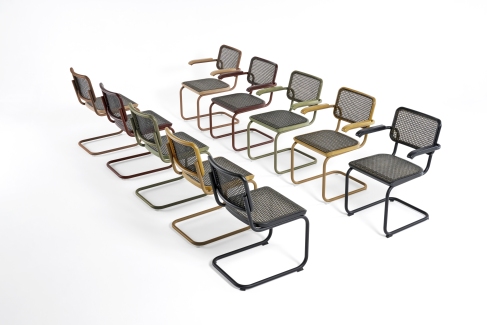 S 64 V Stahlrohr Klassiker Freischwinger Thonet