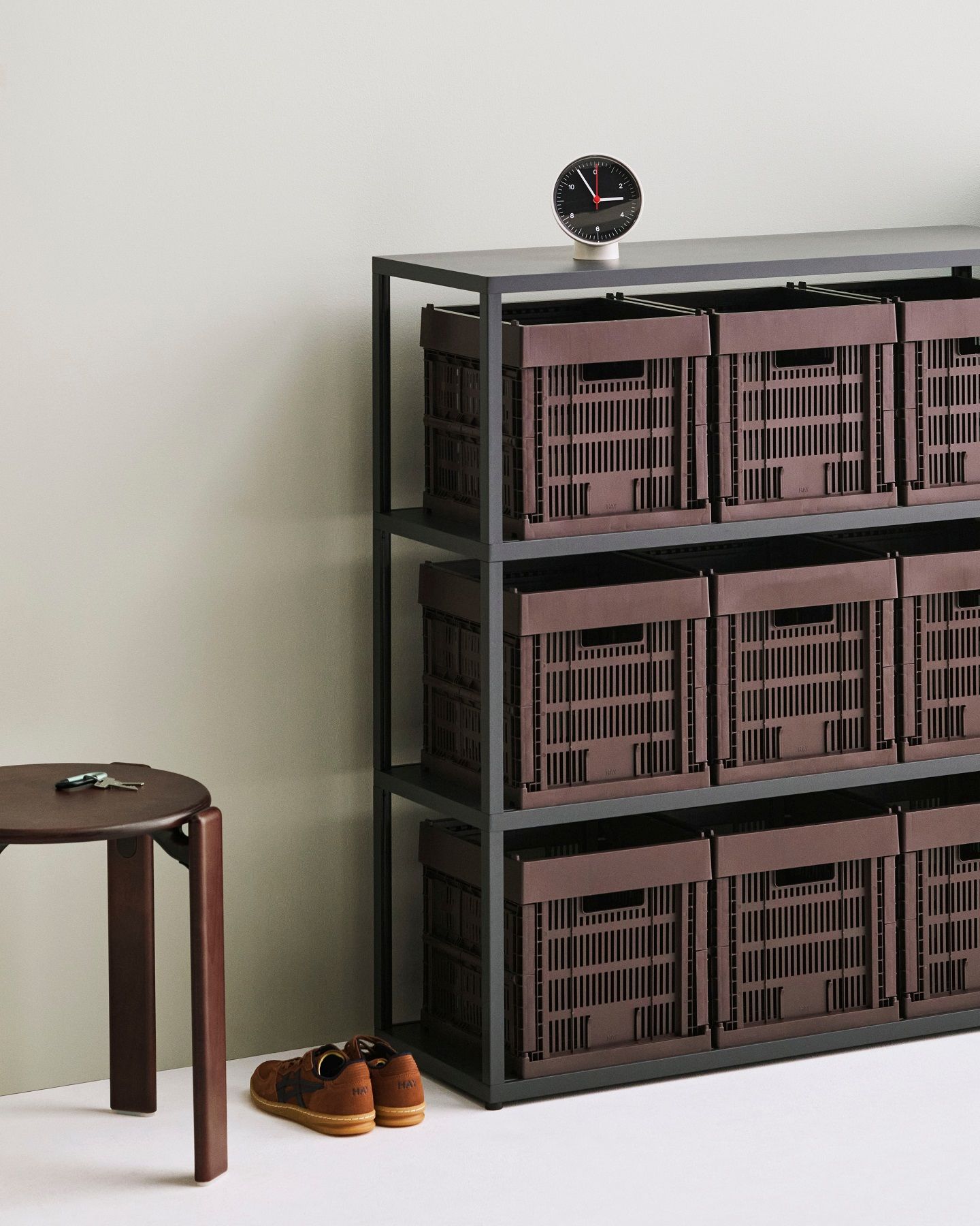 Table Clock Dual-function Tischuhr / Wanduhr Hay 