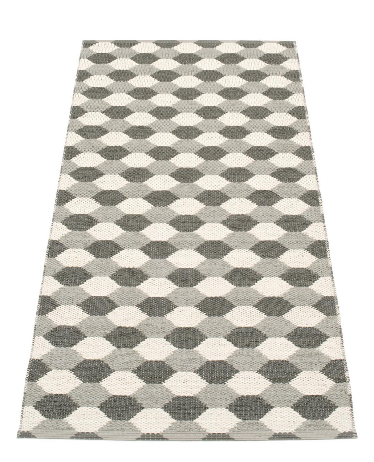 Dana Kunststoffteppich 70x160 warm grau Pappelina