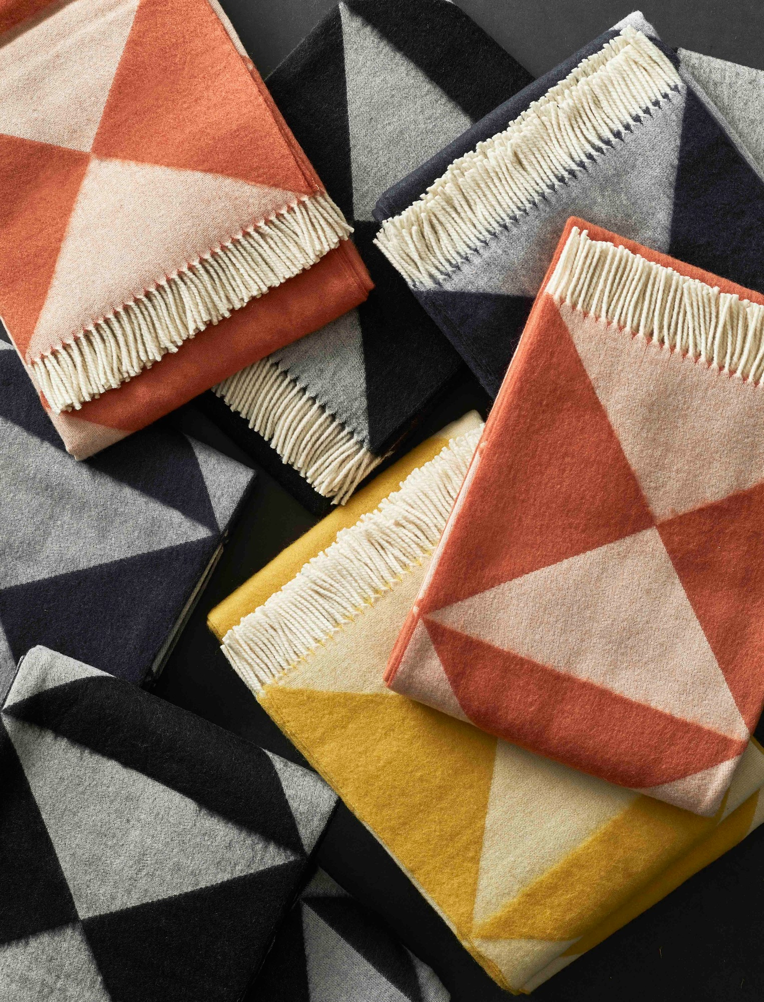 Mirror Throw Überwurf ORANGE Verpan EINZELSTÜCK