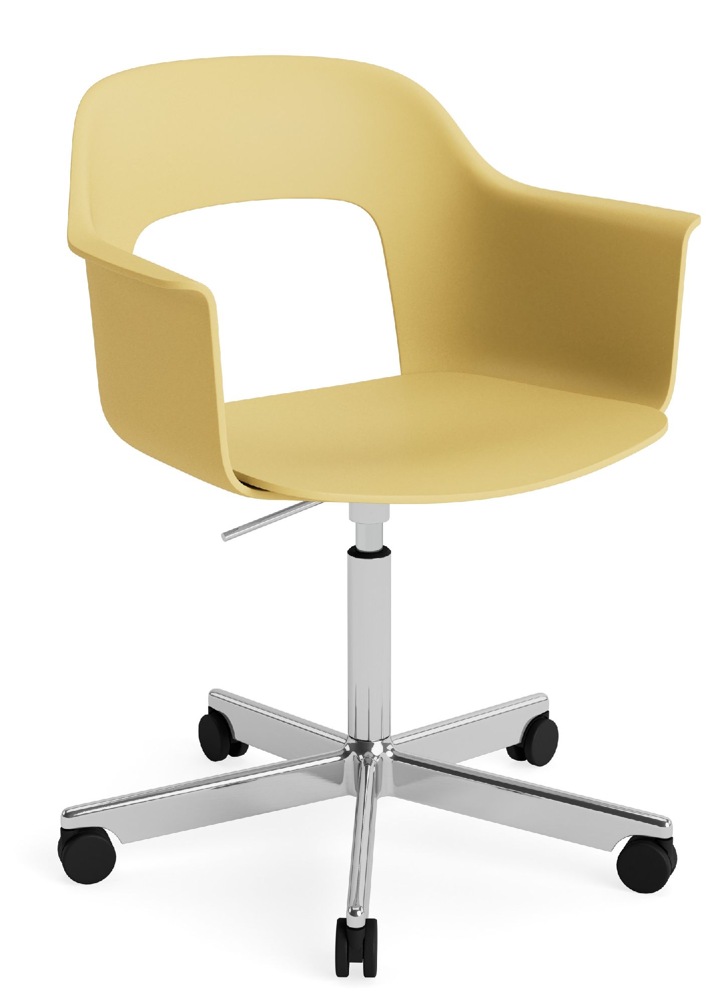 Layout Armchair 241 Armlehnstuhl 5-Sternfuß Drehmechanismus mit Gasfeder Hay