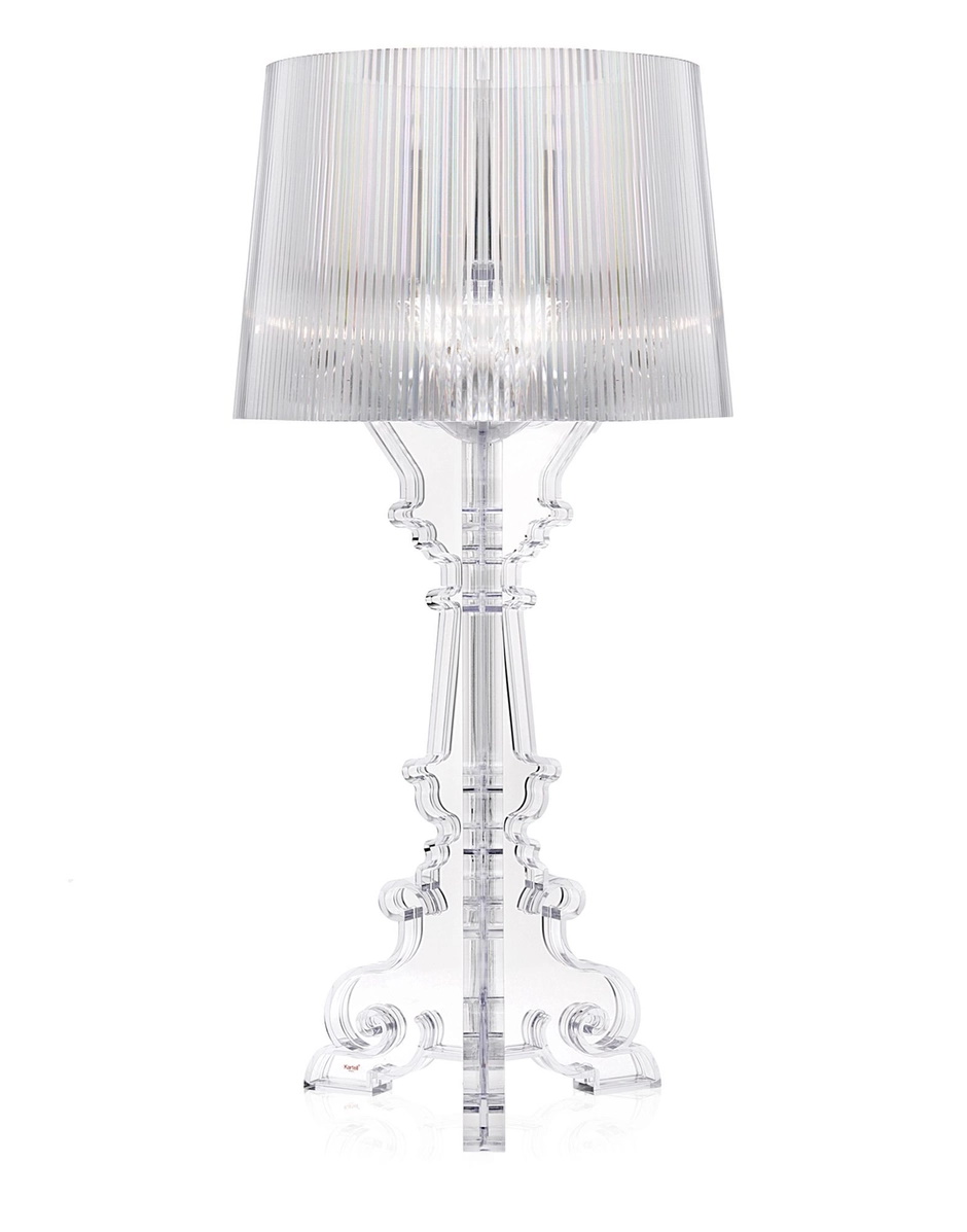 Bourgie Tischleuchte Glasklar Dimmbar Kartell