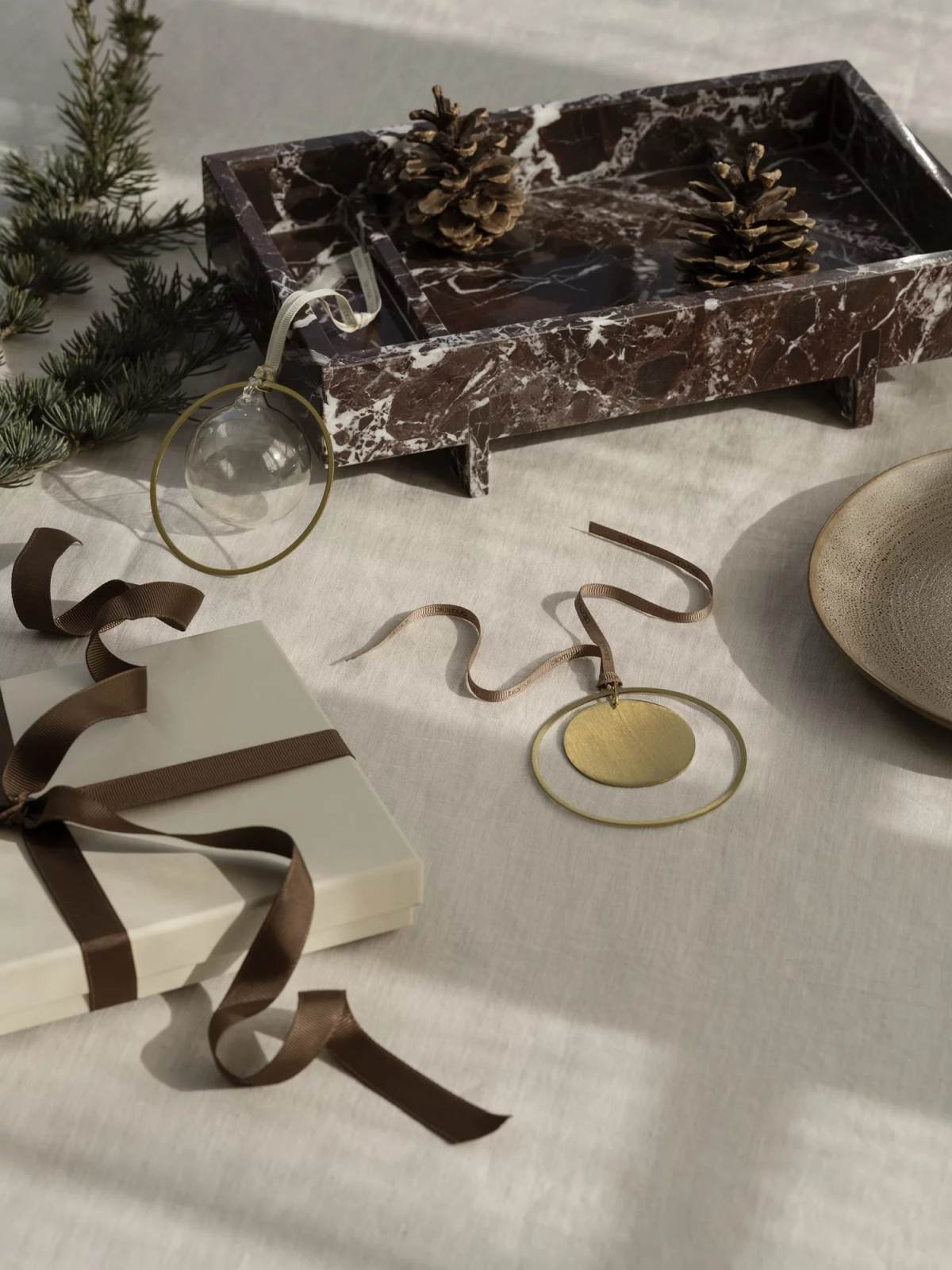 Abento Marmor Tablett Blomus