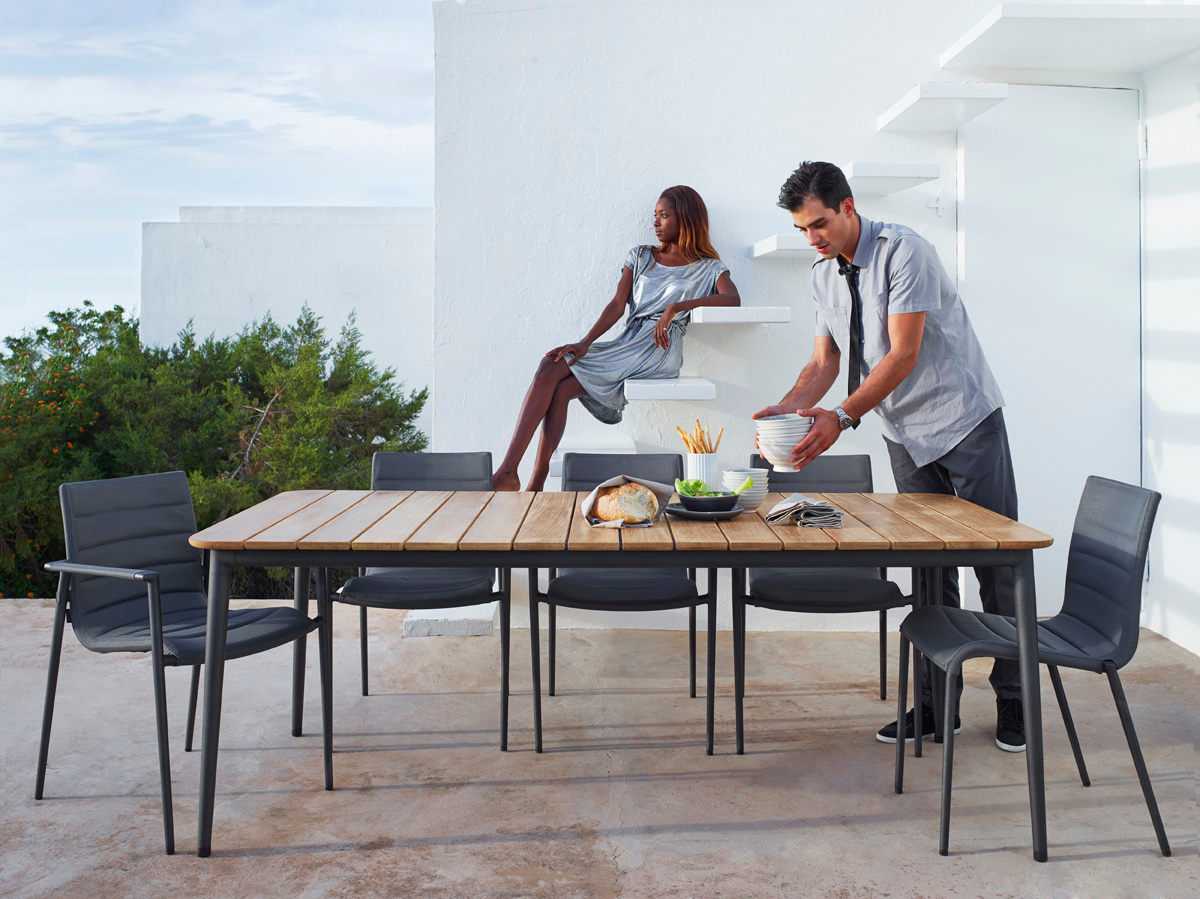 Core Outdoor Esstisch teak Cane-Line
