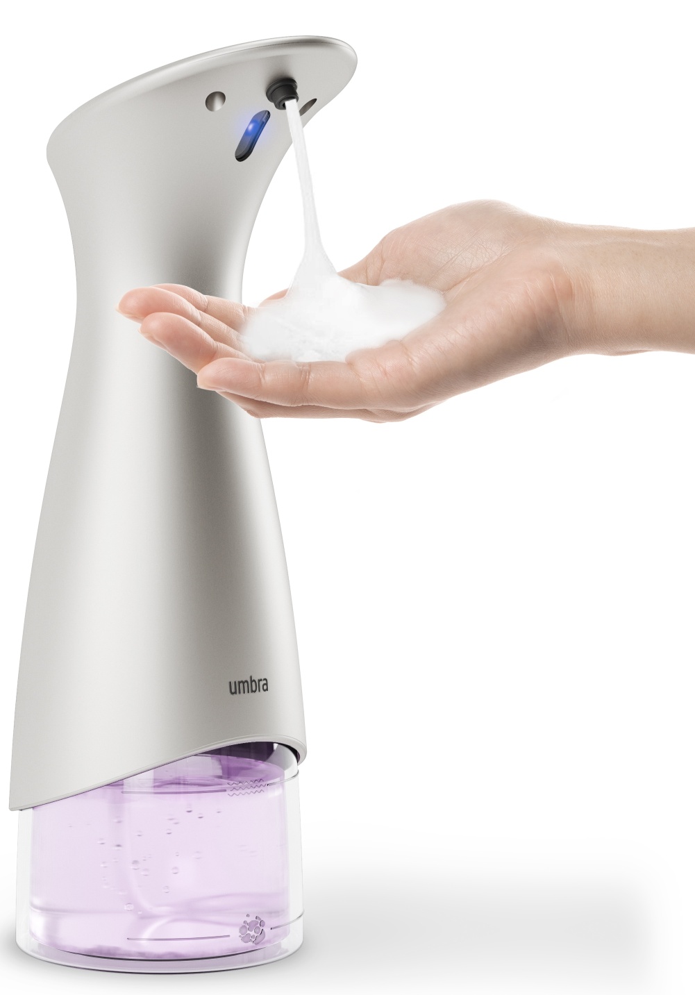 Otto Foaming Automatic Soap Dispenser Seifenspender Umbra Nickel EINZELSTÜCK
