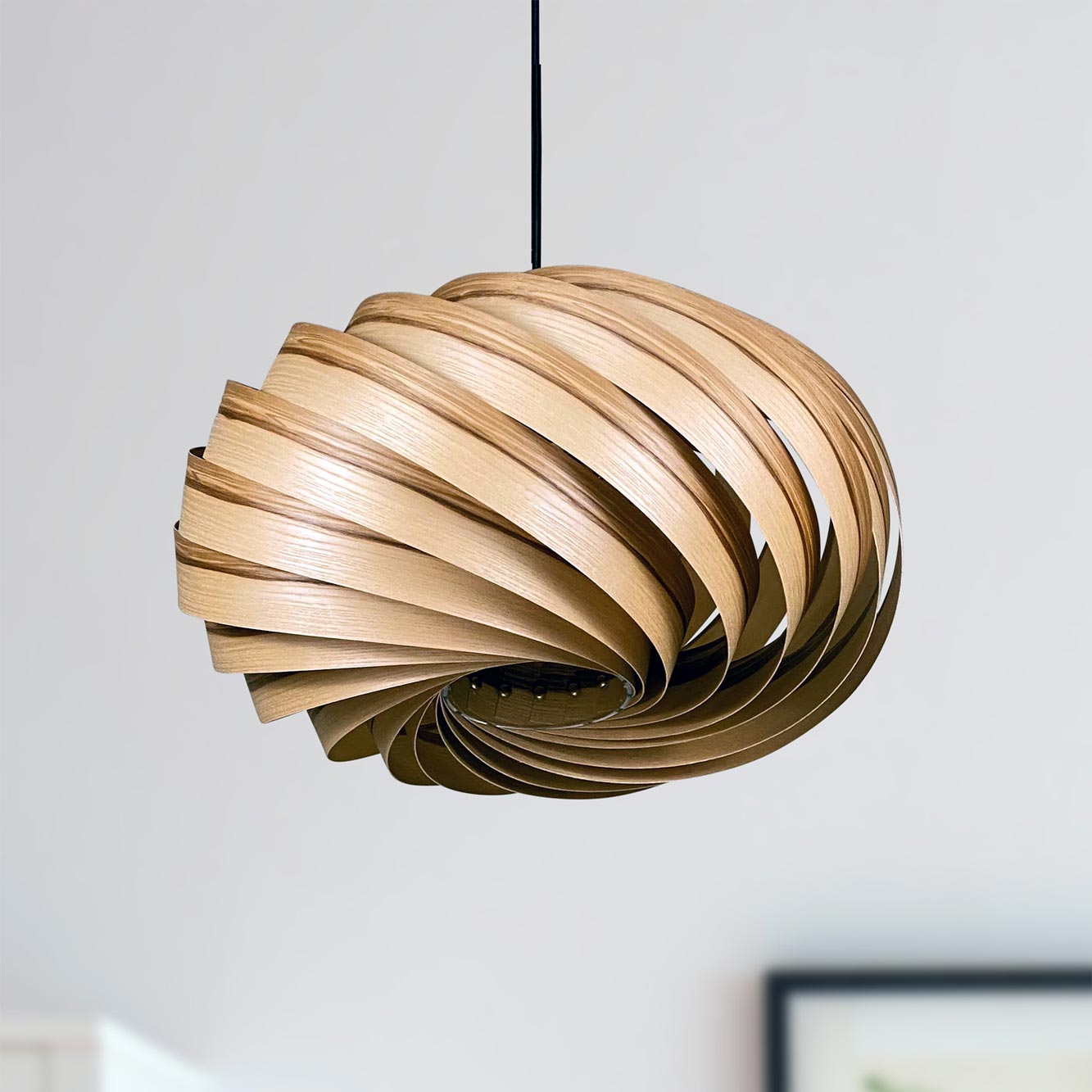 Quiescenta Hängeleuchte Ø45 cm Olivesche Gofurnit