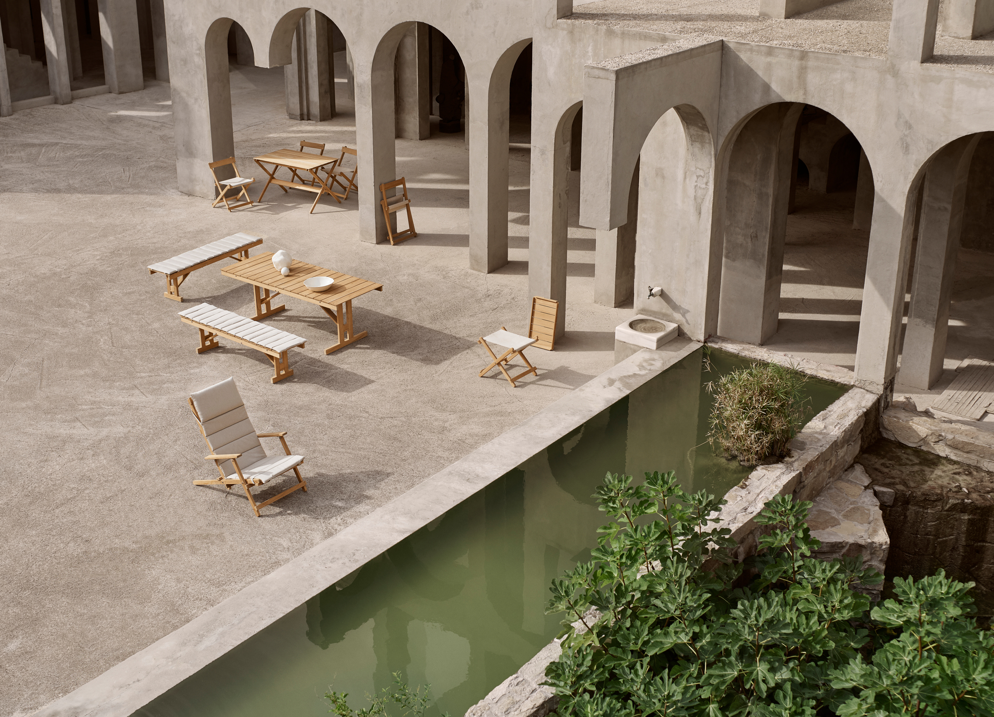 Mogensen Tisch Outdoor Carl Hansen & Søn