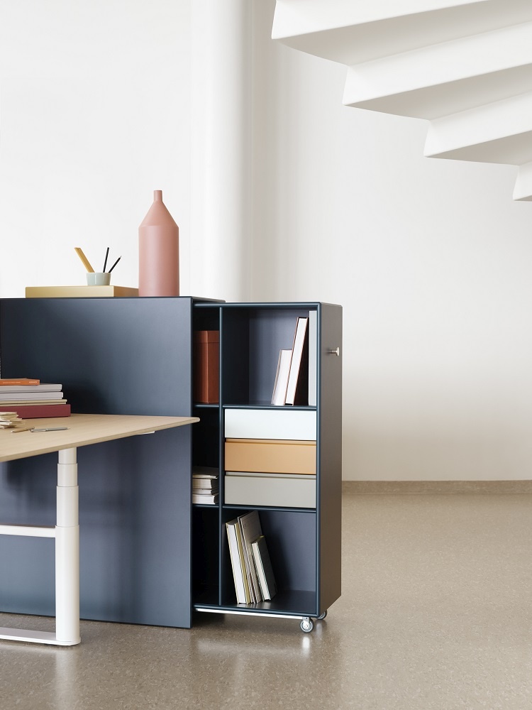 HiLow Double Arbeitstisch höhenverstellbar Montana