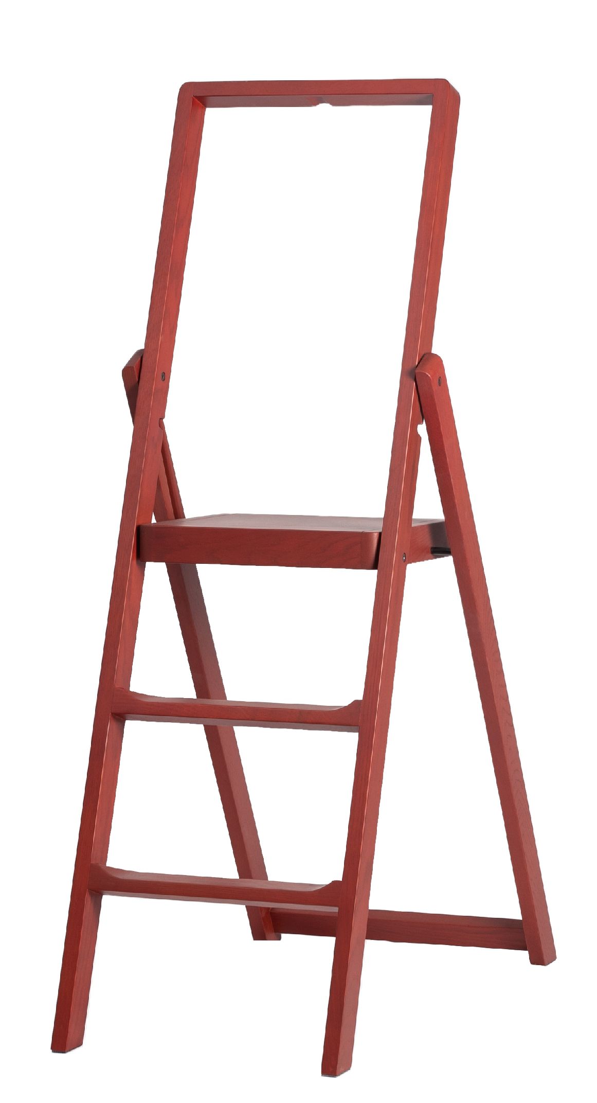 Step Ladder Trittleiter 2660 Design House Stockholm Eiche rot