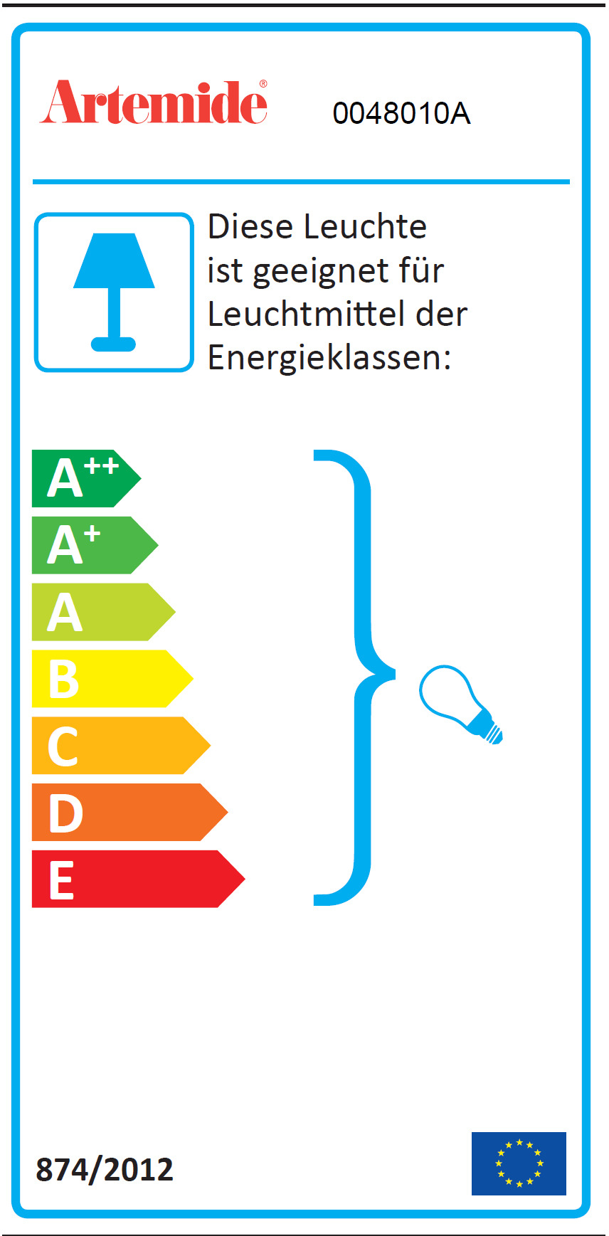 Fato Tischleuchte Artemide