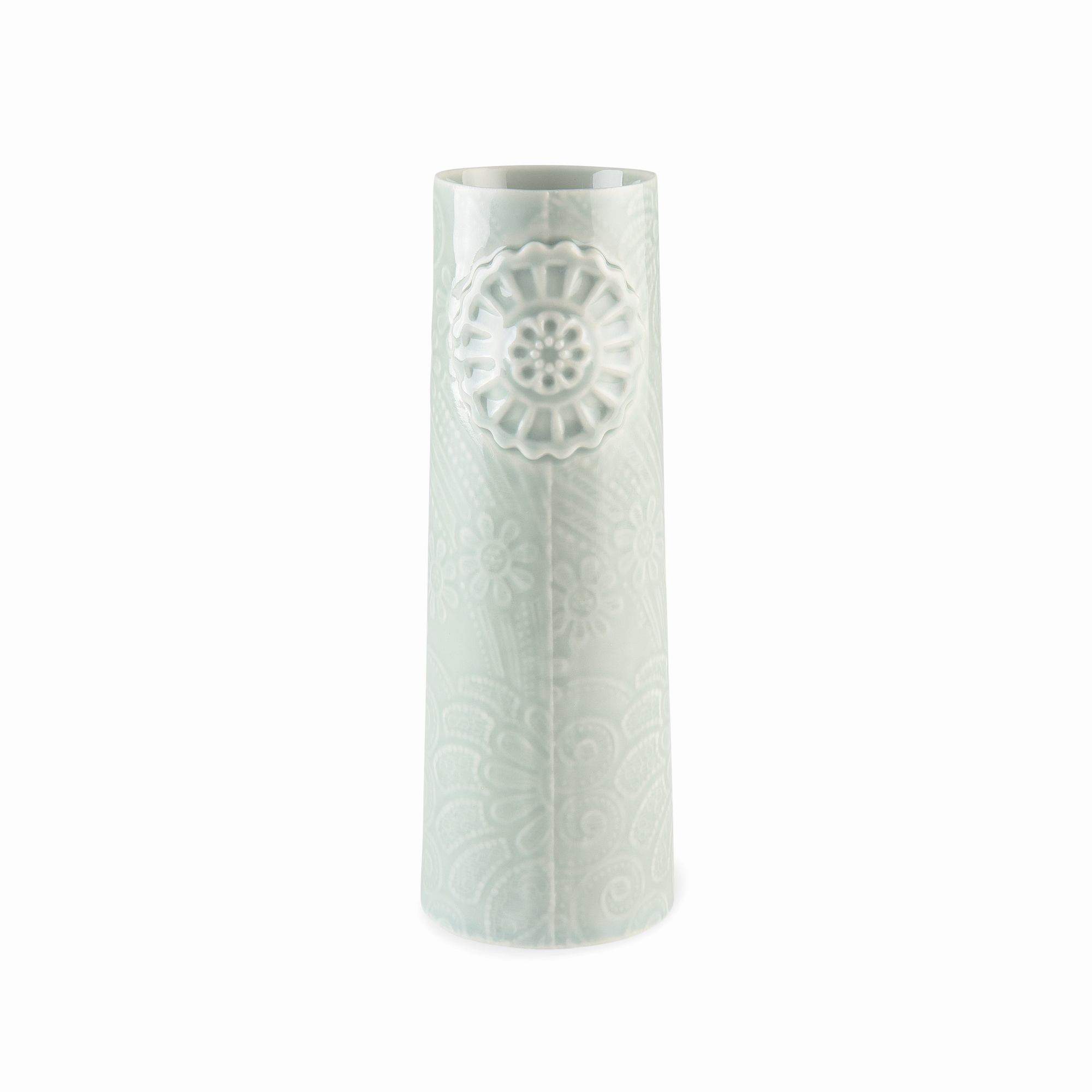 Pipanella Flower celadon Vase klein Dottir EINZELSTÜCK