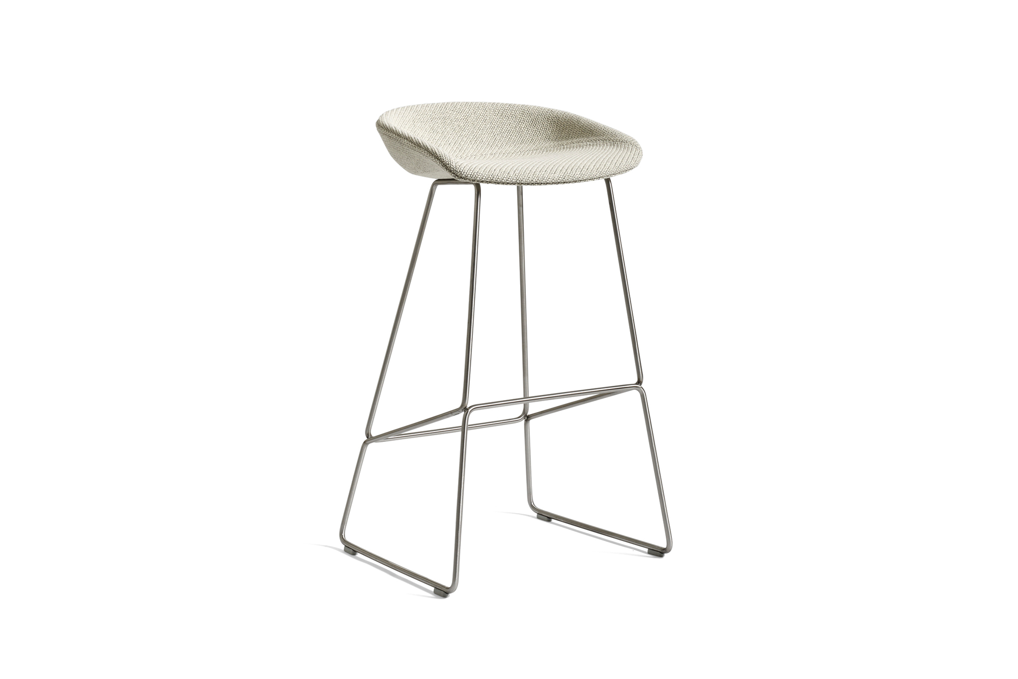 About a Stool AAS 39 / AAS39 Barhocker mit Vollpolster Hay