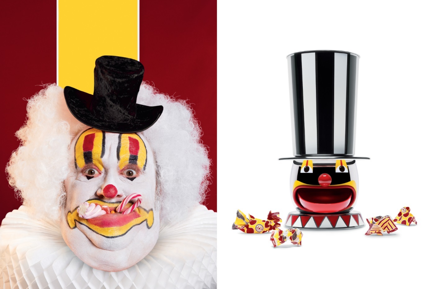 Alessi Circus The Candyman Bonbonspender Alessi LIMITIERTE EDITION