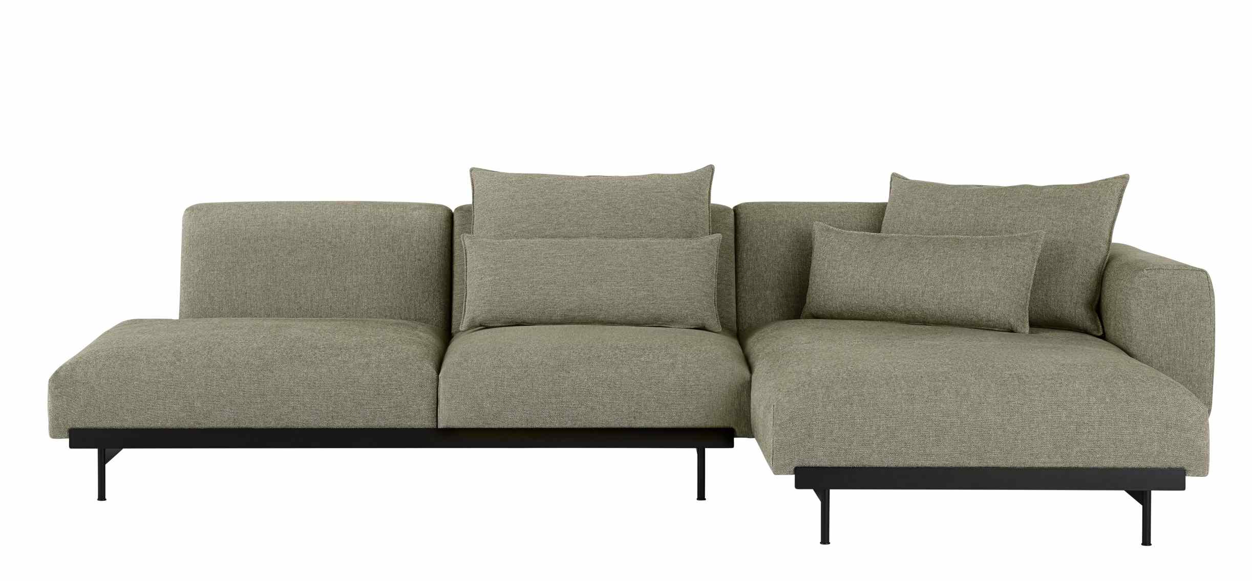 In Situ Modular Sofa 3-Sitzer Chaise Longue Muuto