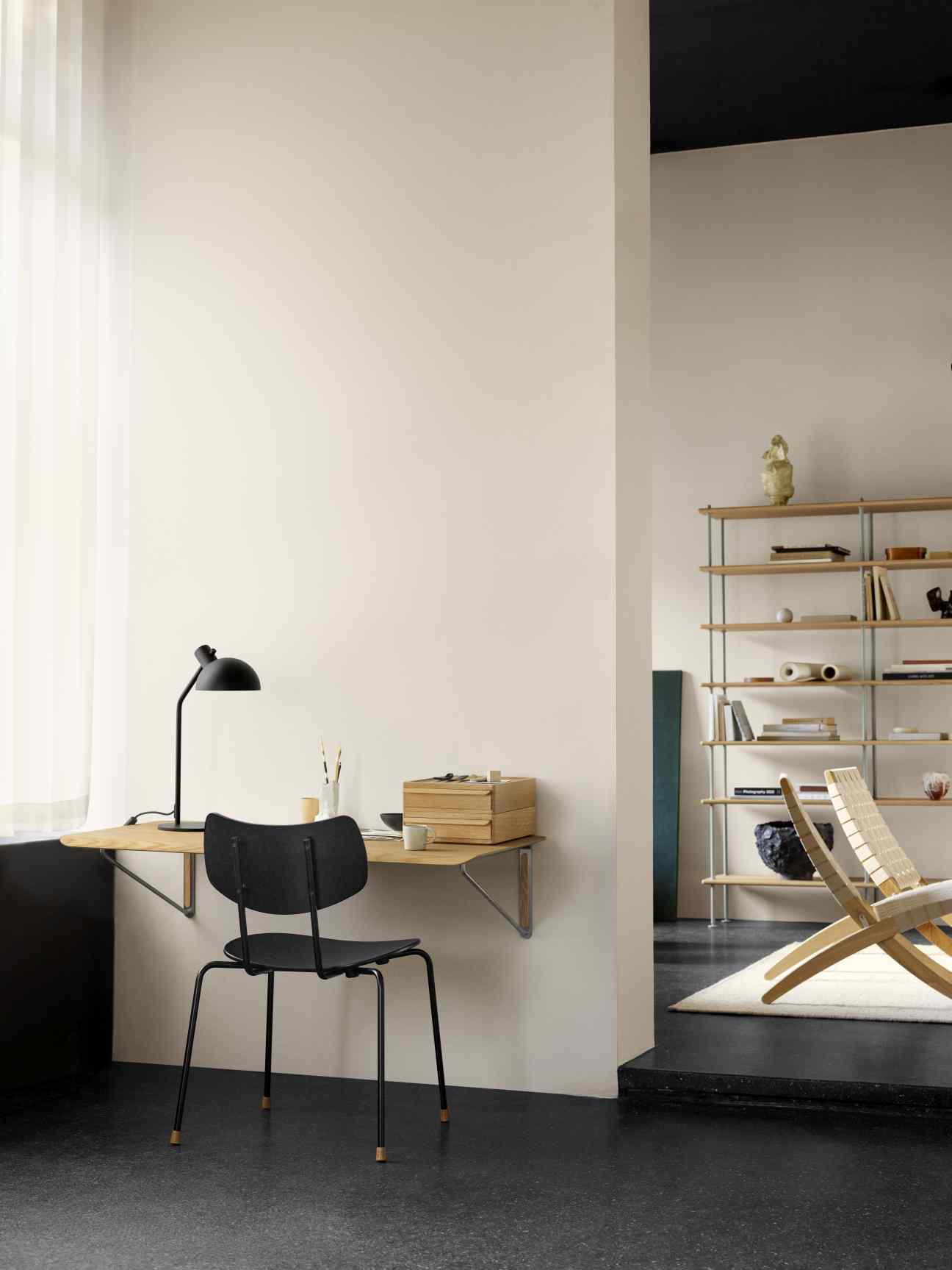 AB019 Wall Desk Wandschreibtisch Carl Hansen & Søn