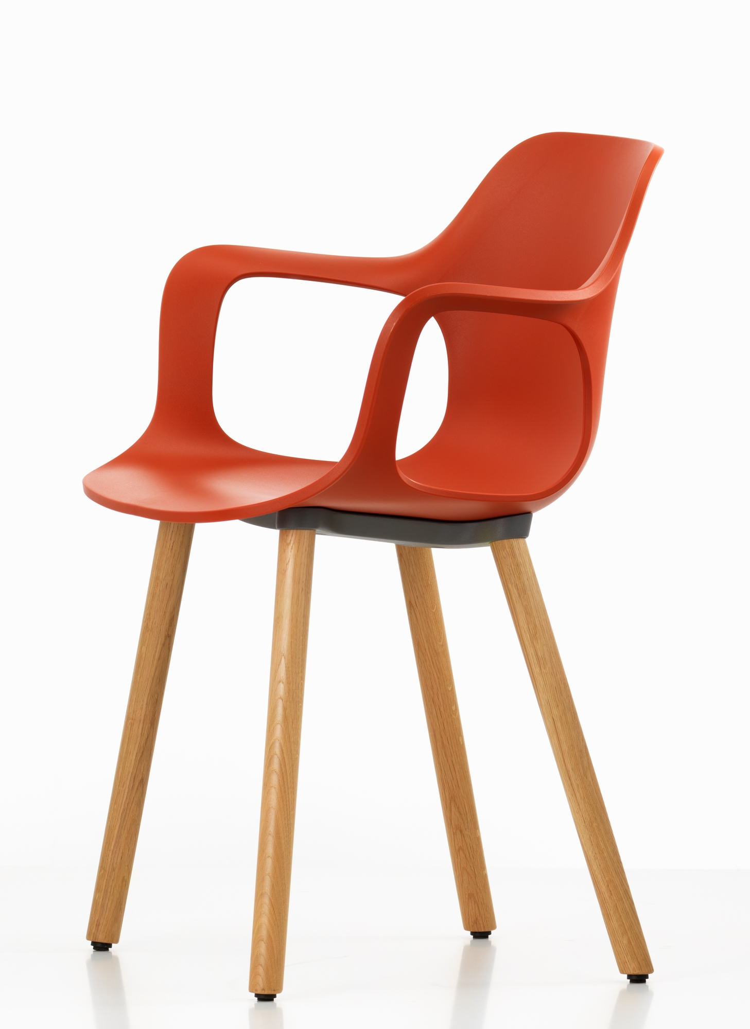Hal RE Armchair Wood Armlehnenstuhl Vitra