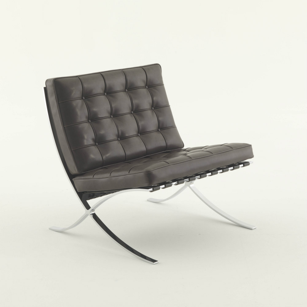 Barcelona RELAX Sessel Venezia dark brown Knoll International QUICK SHIP