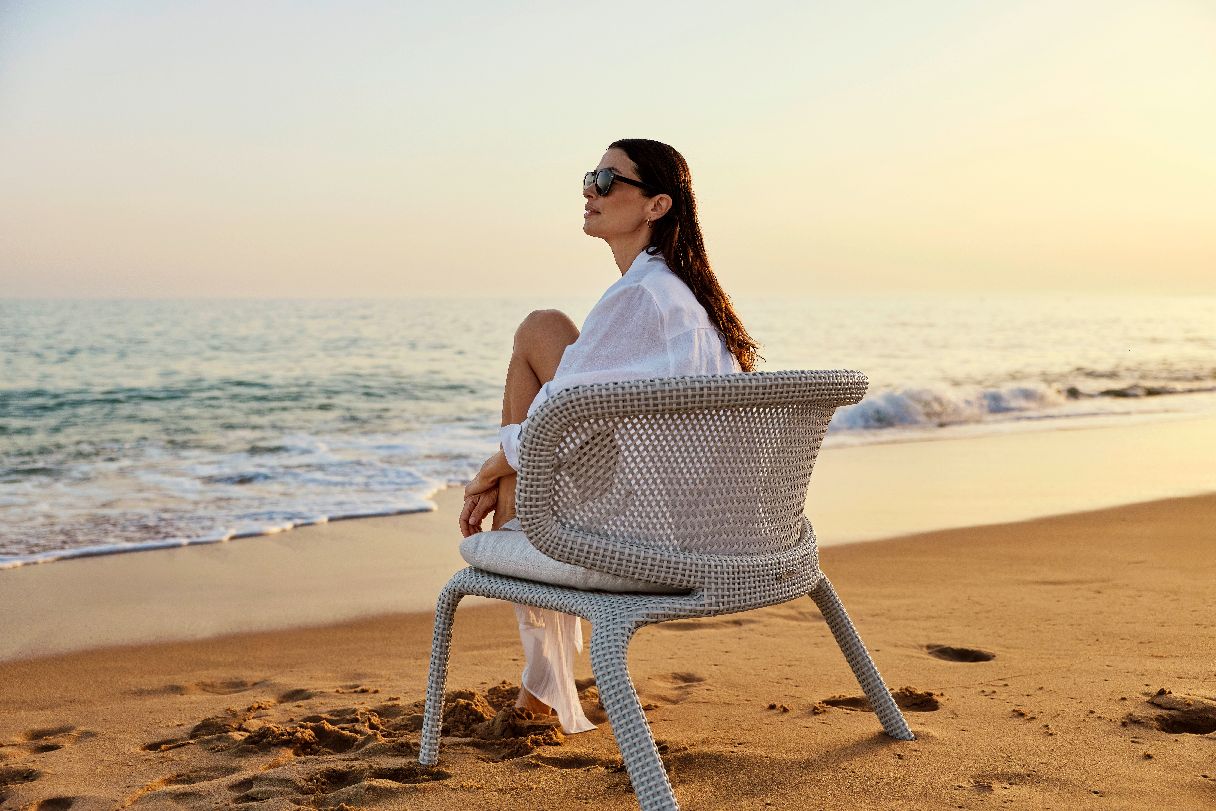 SEASHELL NUO Lounge Chair Sessel Outdoor DEDON
