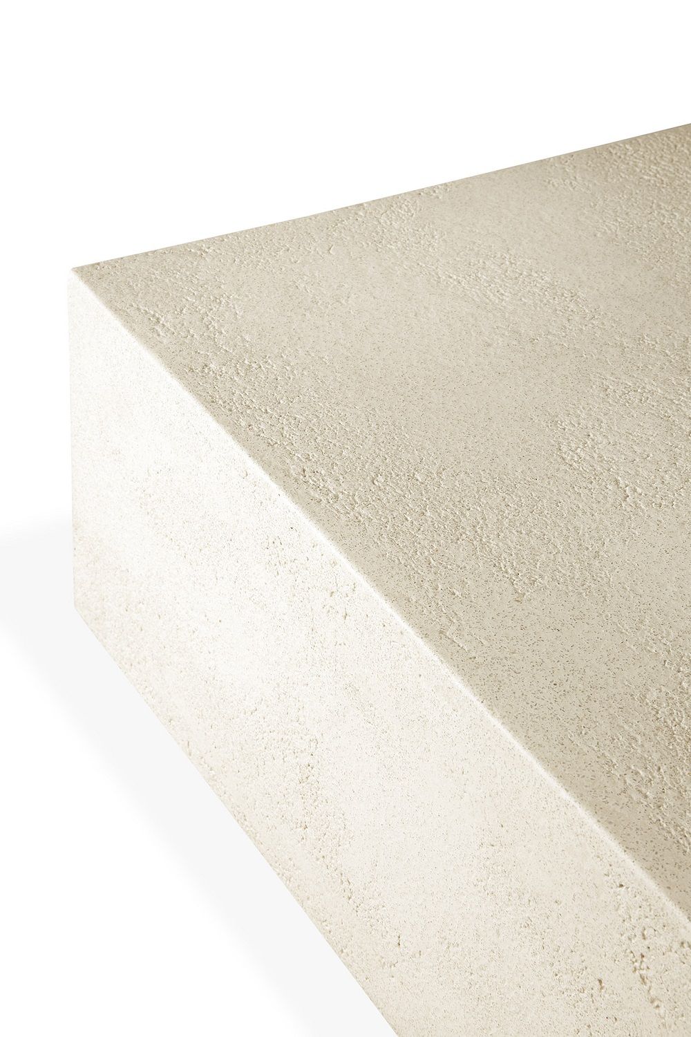 Elements Couchtisch Microcement Off White rechteckig Ethnicraft