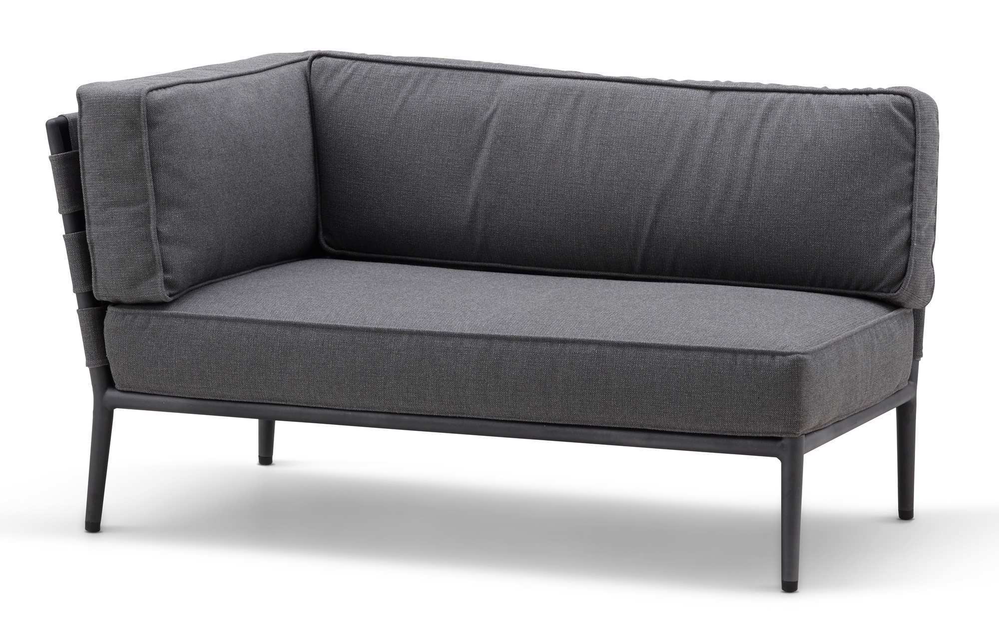Conic Outdoor 2-Sitzer Modulsofa rechts Cane-Line
