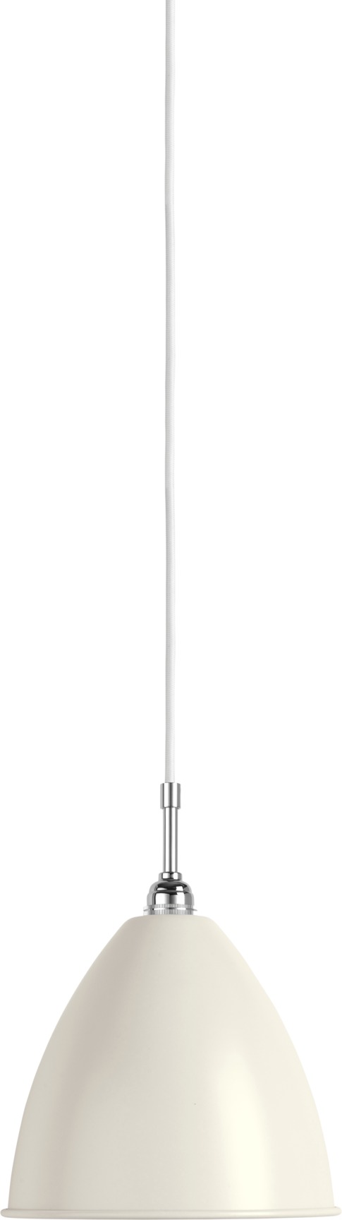Bestlite BL 9 M Pendelleuchte Weiß / Chrom Gubi Bestlite BL 9 M Pendelleuchte Weiß / Chrom Gubi
