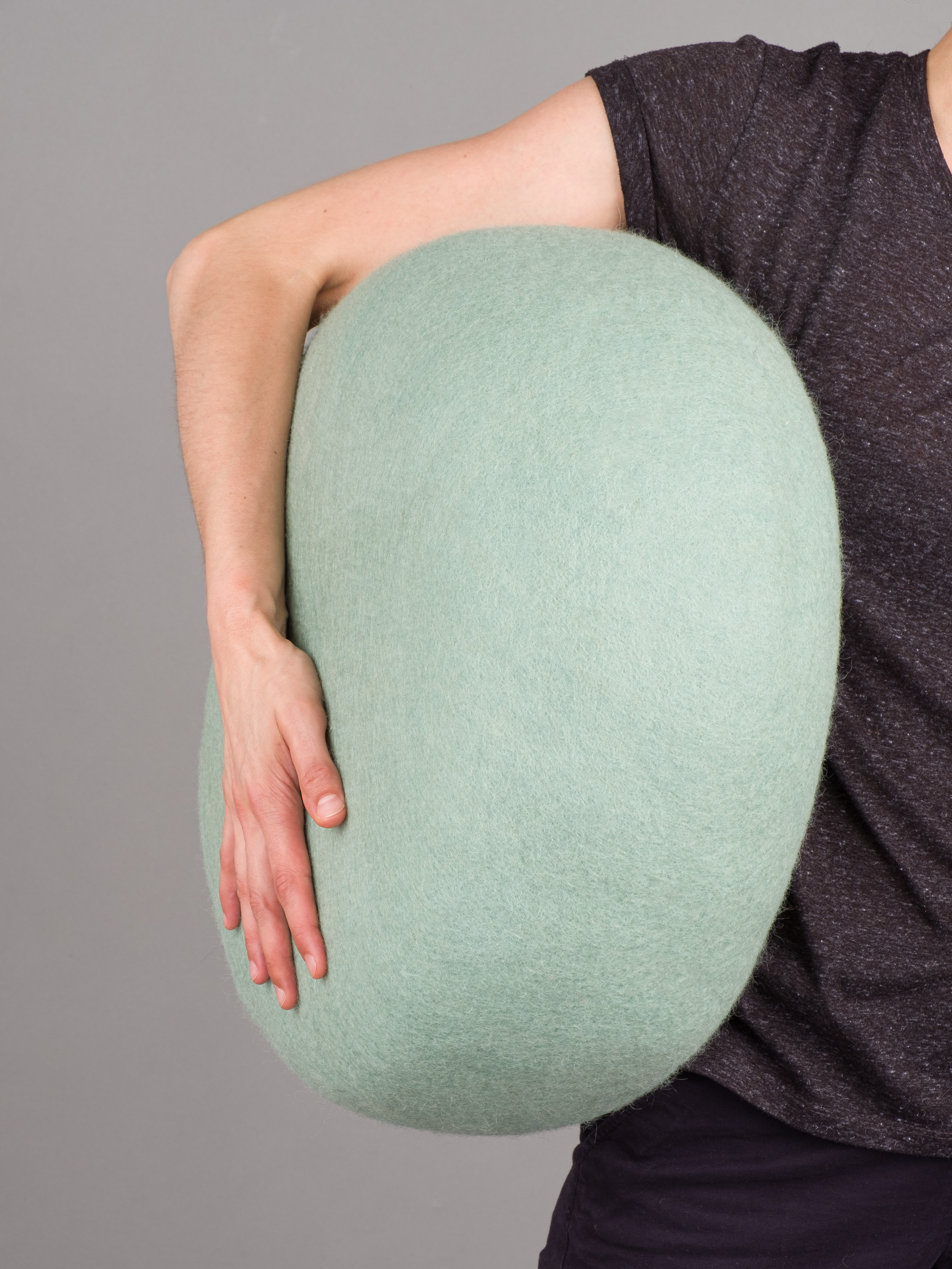 Filz Colour Pouf Hocker M Fine myfelt
