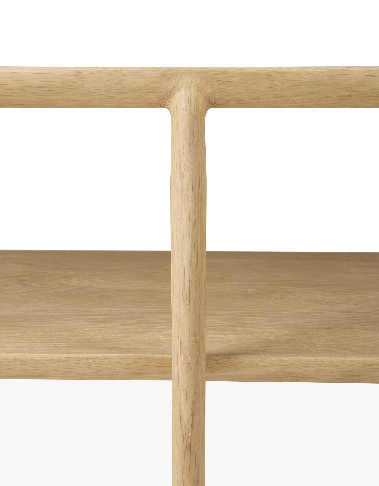 Bok Couchtisch lang Eiche 1 Regal Ethnicraft