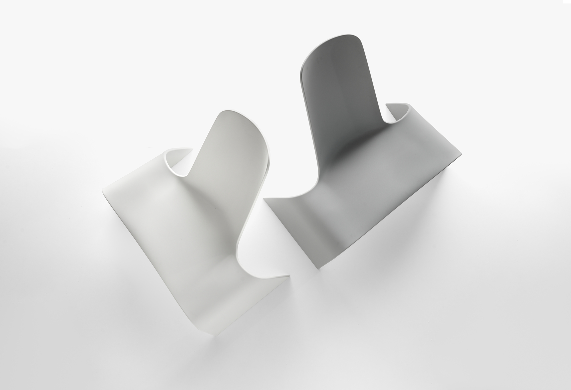 Land Lounge Chair Sessel Weiss Plank