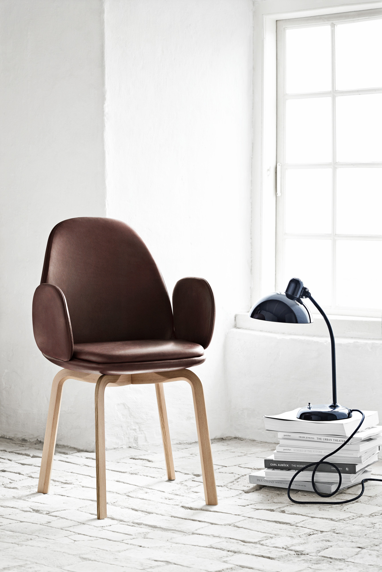 6556 T Tischleuchte KAISER idell Fritz Hansen schwarz matt