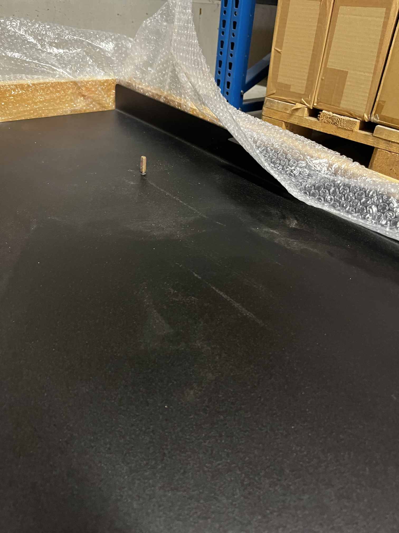 Pallas Tisch Indoor B 240 x T 75 x H 72 cm / SCHWARZ ClassiCon MÄNGELEXEMPLAR