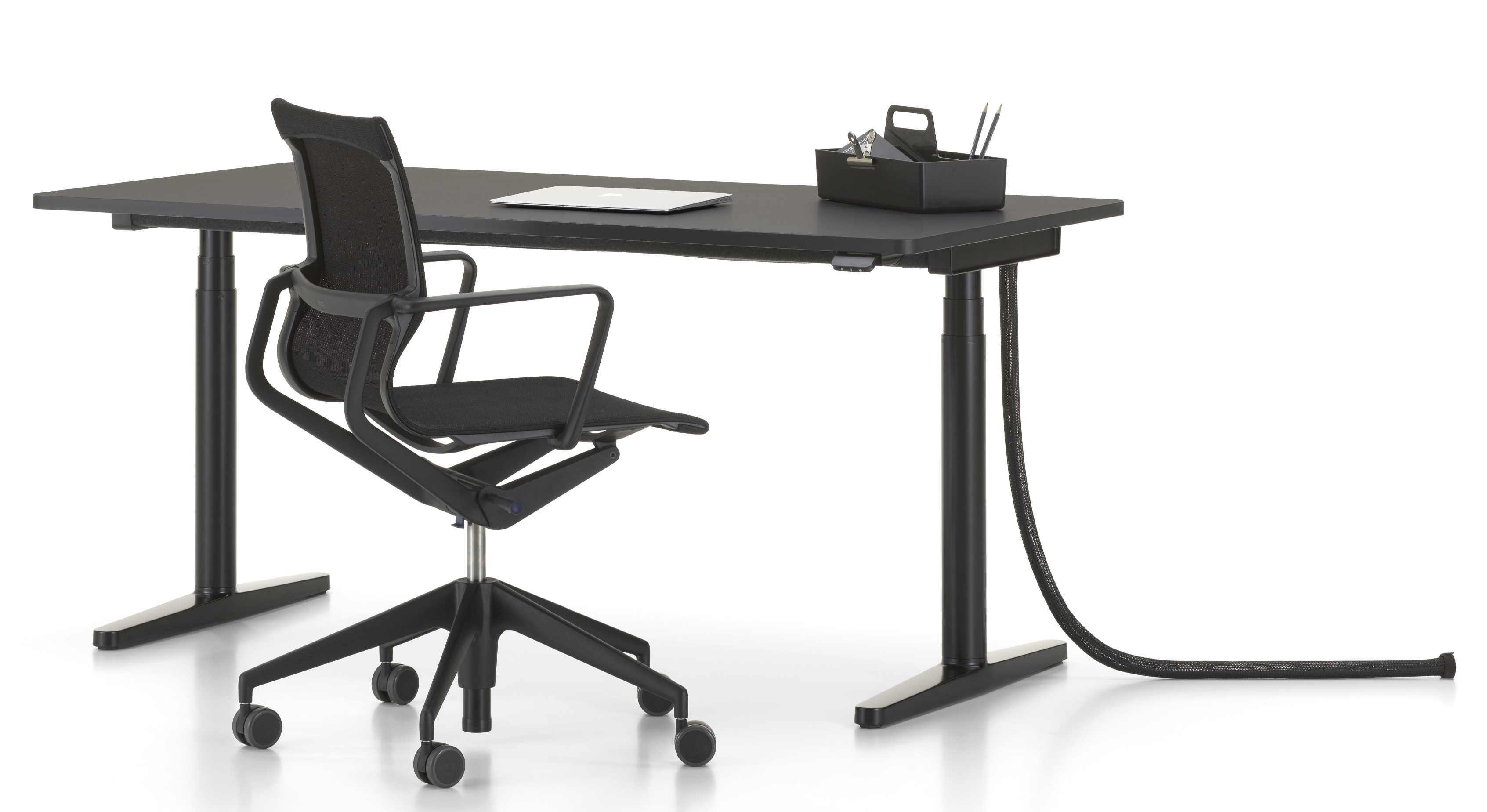 Tyde 2 Sitz - und Stehtisch 160 cm Vitra