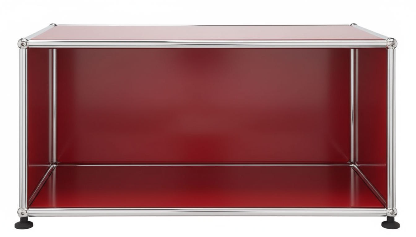 USM Haller Lowboard Offen Rubinrot
