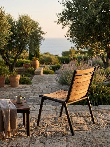 Pilotis Stuhl Teak Outdoor Fermob