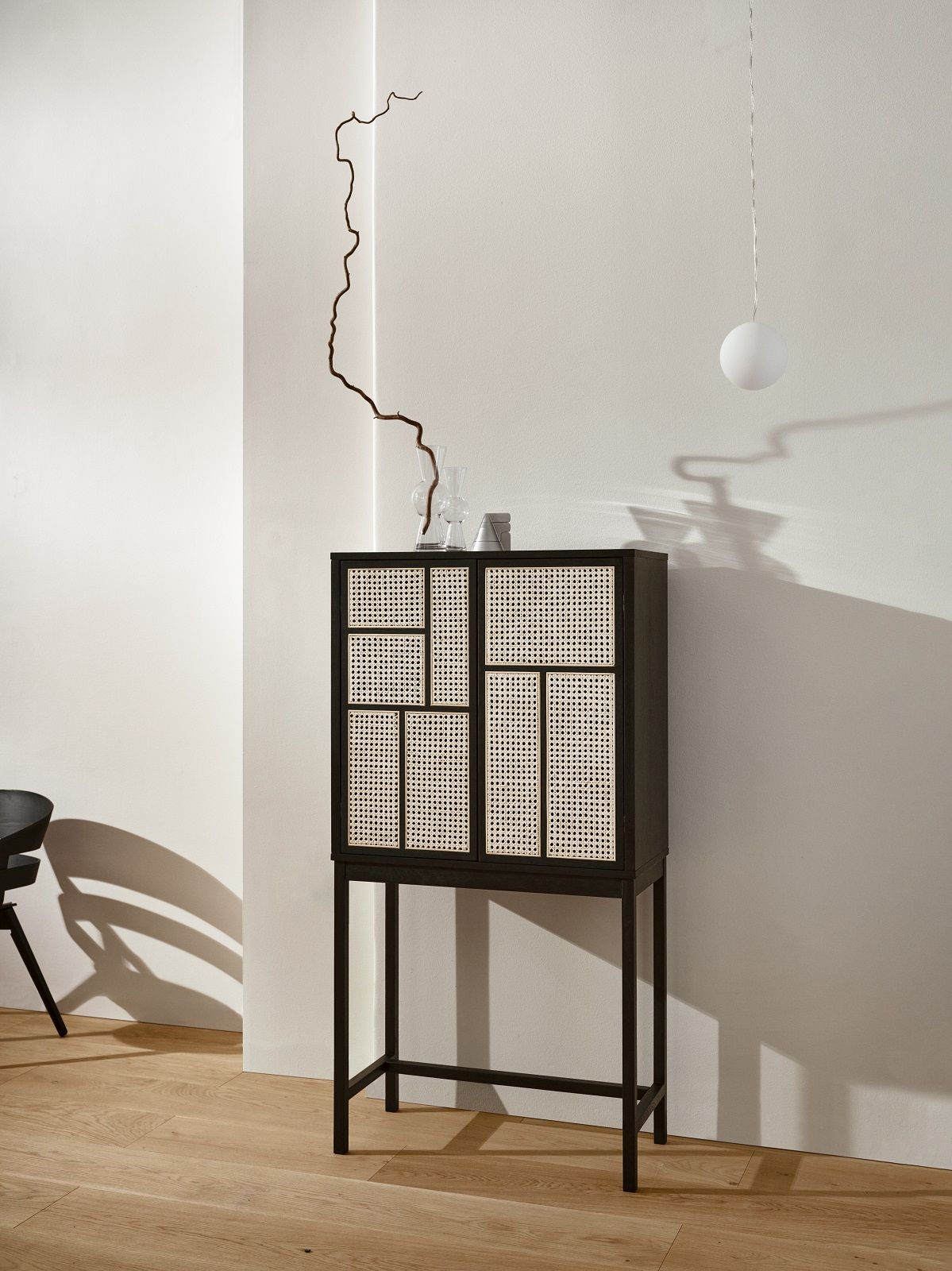 Air Cabinet Anrichte Design House Stockholm Schwarz
