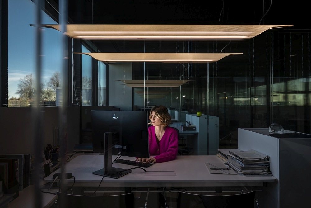 Troag Media LED Hängeleuchte Foscarini
